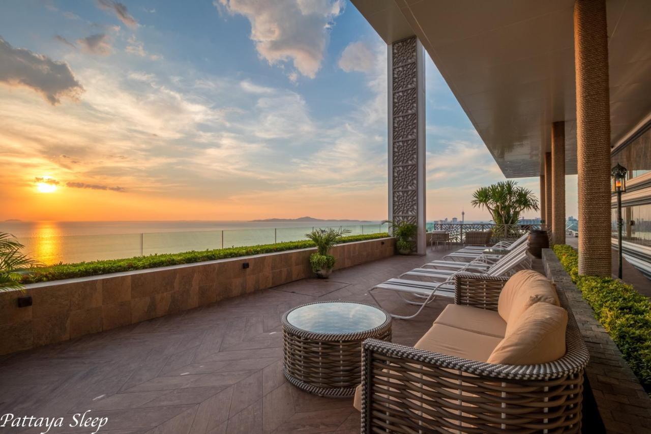 The Riviera Jomtien Sea View Apartman Kültér fotó
