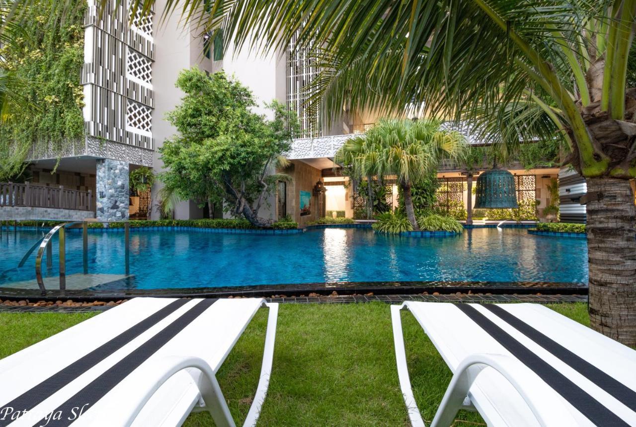 The Riviera Jomtien Sea View Apartman Kültér fotó